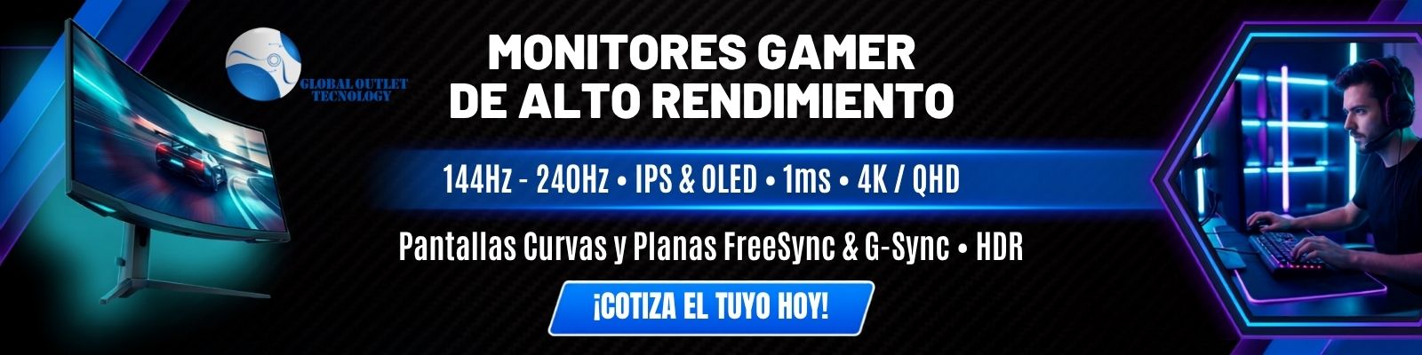 Banner monitor pagina