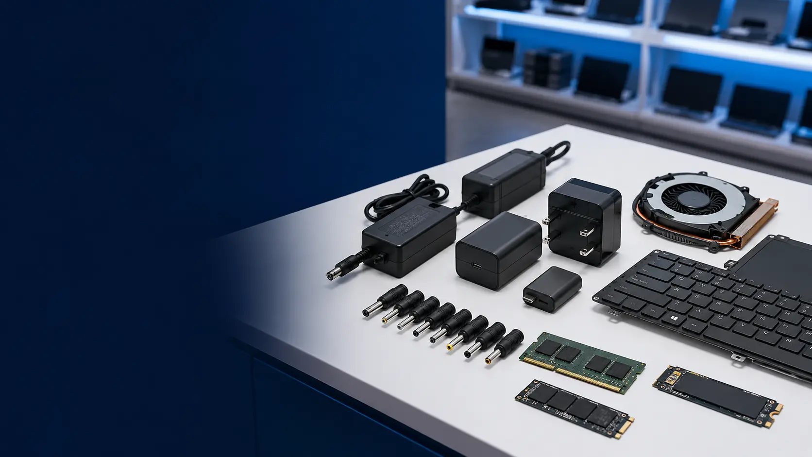 Adaptadores y repuestos