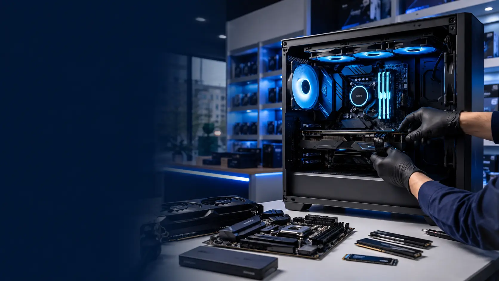 PC gamer y componentes